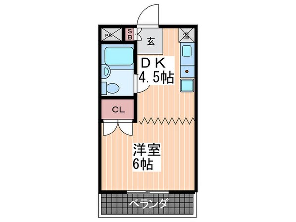 第３福助マンションの物件間取画像